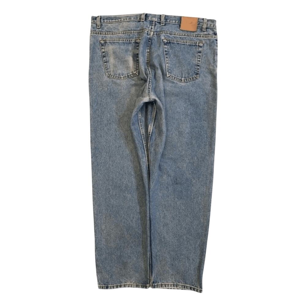 Members Mark Men's Relaxed Fit Denim Jeans Blue W40 L32